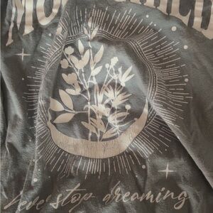 Gray Graphic Short Sleeve Tee